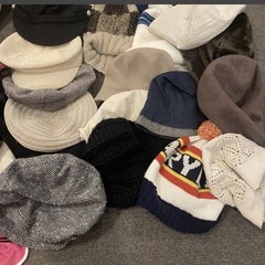 ② 売り切り メンズ レディース キッズ ユニセックス 帽子まとめ売り キャップ ハット サンバイザー等 82個 未検品の画像