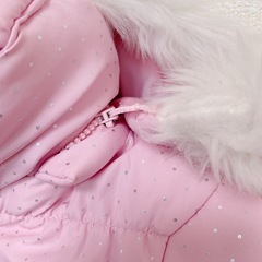 女の子 110 アウター ピンクの画像