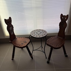 椅子(アンティーク）　スペイン製の画像