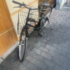 リサイクルショップどりーむ荒田店　No584 自転車　シティサイクル　２６インチ　ギア内装三段切り替え付き　ライト無しの画像