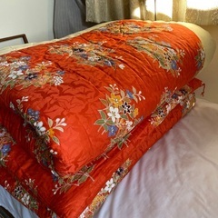 化繊　掛け&敷き布団　譲りますの画像