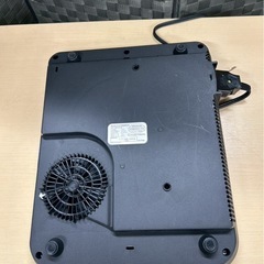 【中古品】アイリスオーヤマ 卓上IHコンロ 対面操作式 IHC-TM141-Bの画像
