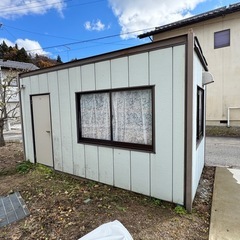 プレハブ 物置小屋 簡易事務所 の画像