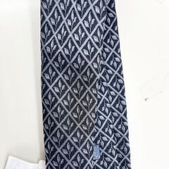 【ドリーム池田店】△裏側にシミ有△ロエベ　ネクタイ/ネイビー　IKW-253の画像
