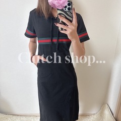 【新品】ボーダーライン　ミディアム丈ワンピース　美ラインの画像