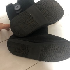 モコモコ　ブーツ　19cmの画像