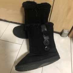 モコモコ　ブーツ　19cmの画像