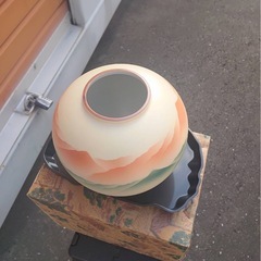 九谷焼　６号花瓶　曙の画像