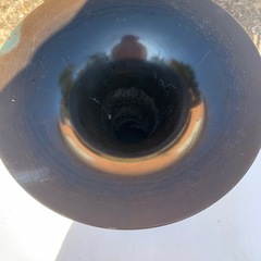 鉄　花瓶の画像