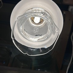 昭和レトロ フリルガラス 花柄 サンドブラスト ペンダントランプ アンティーク 照明器具の画像