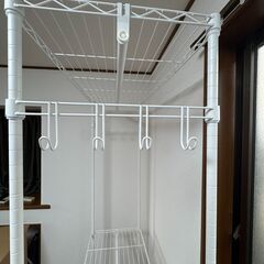 【11/27まで！】美品ハンガーラックの画像