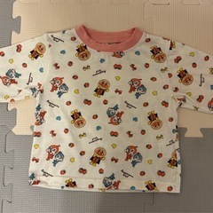 アンパンマン　ベビーパジャマ　長袖　80サイズの画像