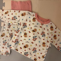 アンパンマン　ベビーパジャマ　長袖　80サイズ