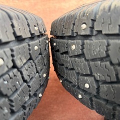 スパイクタイヤ　軽バンの画像