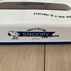 スヌーピー　マスクケース&ティシュケースの画像