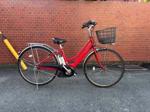 YAMAHA PAS CITY 電動アシスト自転車 バスケット付き