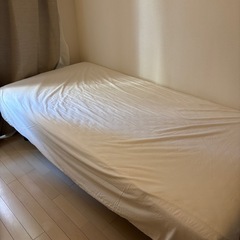 無印良品　脚付マットレスシングルの画像