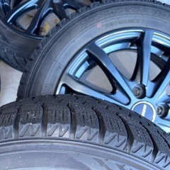 155 /  65R 14スタッドレス 4本セット、ホイール付の画像