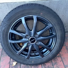 155 /  65R 14スタッドレス 4本セット、ホイール付の画像