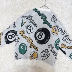 【新品】　ビックサイズ　オーバーニット　セーター　ストリートウェア　ユニセックスの画像