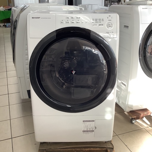 SHARP   シャープ　ドラム式洗濯乾燥機　ES-S7G-WL   2022年製   洗濯7㎏　乾燥3.5㎏