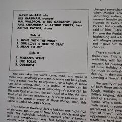 ジャッキー・マクリーン  LPレコードの画像