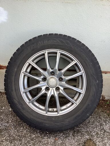 中古スタットレスタイヤ＆ホイール4本「205/65R16」