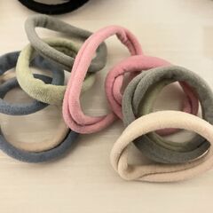 【無料】髪ゴムのセットの画像