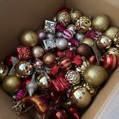 クリスマスツリー180㎝オーナメント付きの画像