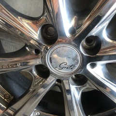 グレール  16インチ ホイール タイヤ付き4本＋8分山タイヤ3本の画像