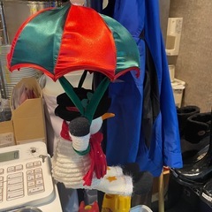 【引き取り限定】中古品　クリスマス　パラシュート雪だるまの画像