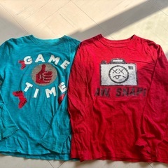 gap 長袖T2枚の画像