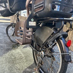 mama fre mini 3人乗り自転車　キッズ　荷台乗せの画像