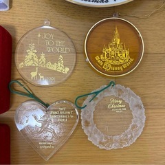 ディズニークリスマスオーナメントセットの画像