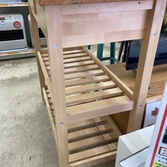 ⚡️IKEA イケア⚡️キッチンワゴン⚡️FORHOJA フォルホイア⚡️パーチ無垢材⚡️ロングセラーモデル⚡️ウッド⚡️2650の画像