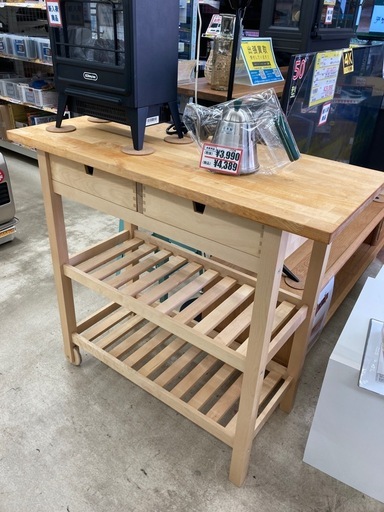 ⚡️IKEA イケア⚡️キッチンワゴン⚡️FORHOJA フォルホイア