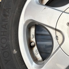 155/70Ｒ13　ヨコハマタイヤ　スタッドレス　ホイール付の画像