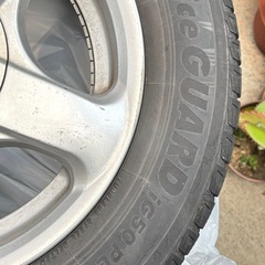 155/70Ｒ13　ヨコハマタイヤ　スタッドレス　ホイール付の画像