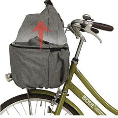 　自転車　かご　カバー　　簡単開閉　マルトの画像