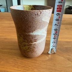 陶器　ビアタンブラー　5個セットの画像