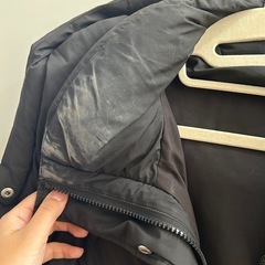 【⚠️汚れあり】GU  ヒートパデッドブルゾン レディースMサイズの画像