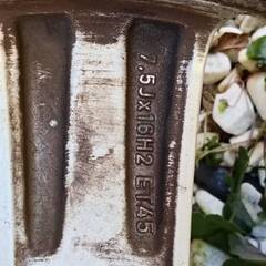 スタッドレスタイヤ　ホイールセット　ヨコハマ アイスガード　ig50PLUS　205/60R16　2019年製造　7.5JX16H2 5穴の画像