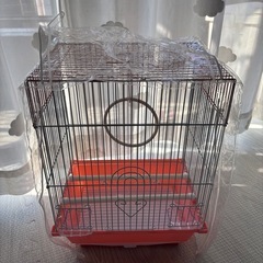 鳥かご カバー付きの画像