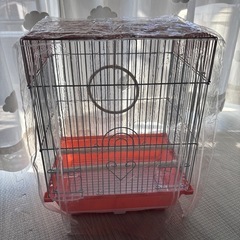 鳥かご カバー付きの画像