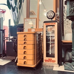 80’s ヴィンテージ　スチールワゴン　レトロポップの画像