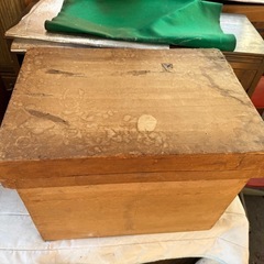 昭和レトロなお茶箱の画像