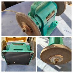 【引取限定】ベンチグラインダ　電動工具 新興製作所 SHG-150M 値下げしました！！の画像