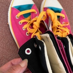 【新品】コンバース：オールスター/27.5cm/訳ありの画像