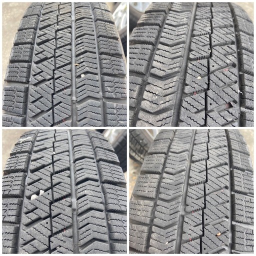 155/65R13   スタッドレスタイヤ　スズキパレットにて使用