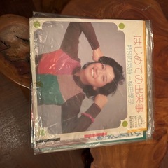 古いレコードの画像